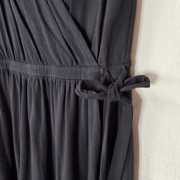 EUC GARNET HILL Faux Wrap Dress Size S Jersey Knit Sleeveless Business Casual‎ - Picture 4 of 15